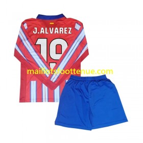 Maillot/Tenue Atlético Madrid Julian Alvarez 19 Enfant Domicile 2024/2025 Manche Longue